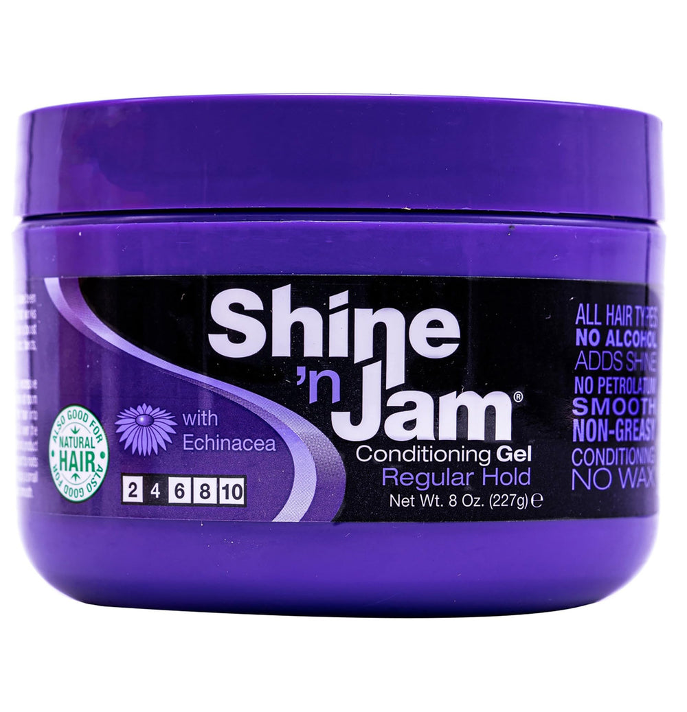 AmPro jar front view showing label and 8 oz size, highlights reliable styling