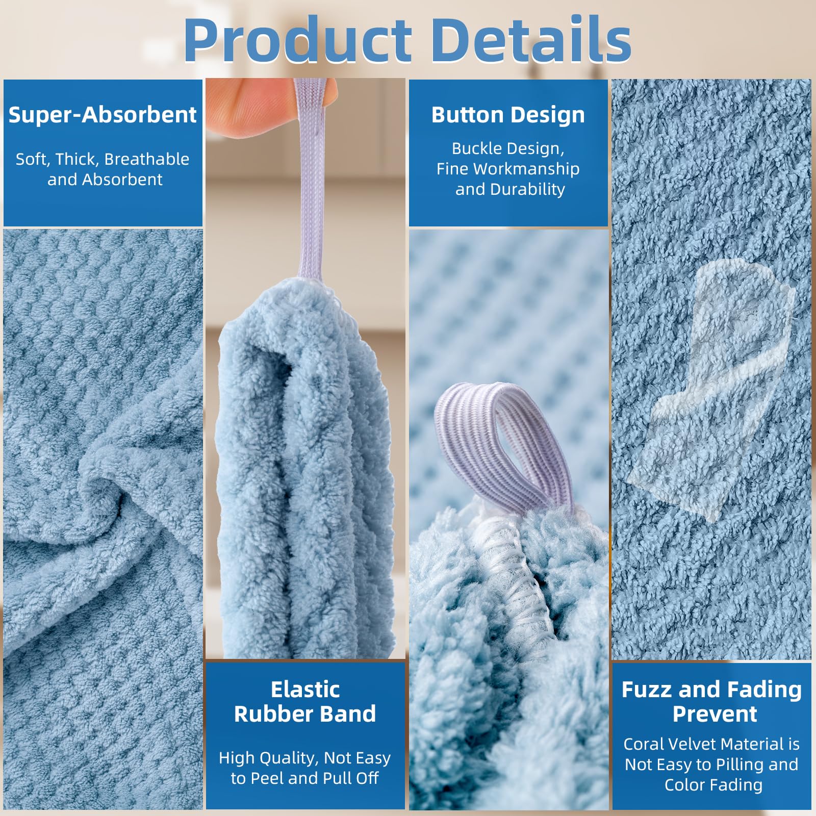 Amrules turban button detail for secure fit and slip prevention