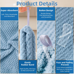 Amrules turban button detail for secure fit and slip prevention