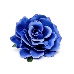 Amuhou flower clipped to a handbag creating instant accessory upgrade