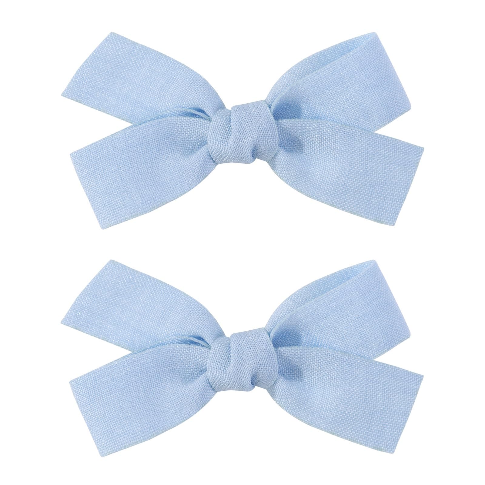 Amybasic sky-blue bows front packaging showing neat presentation and ready-to-gift