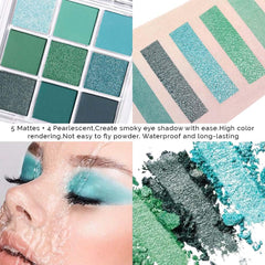 AMY'S DIARY shimmer texture close-up showing reflective pearls for luminous lid impact