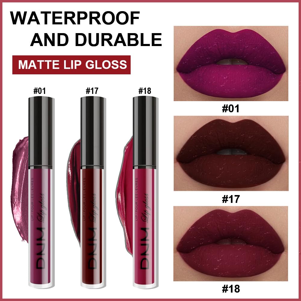 AMY'S DIARY three shade swatches on skin highlighting pigment and blendability