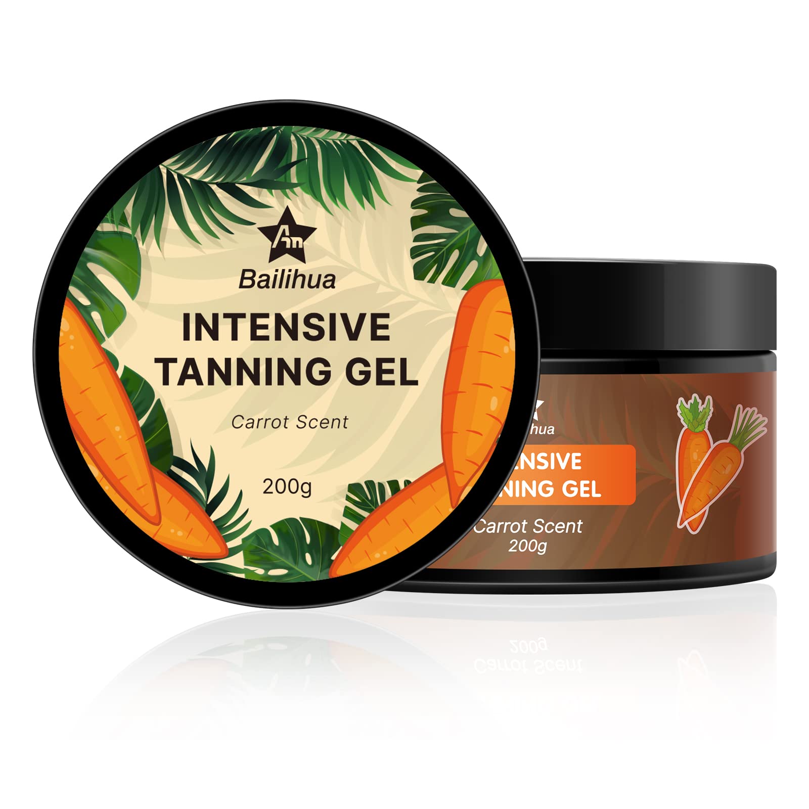 AN BAILIHUA gel texture on hand highlighting quick absorption benefit