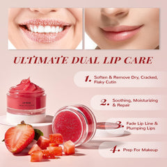 ANAI RUI lip mask jar detail showing creamy balm for overnight hydration