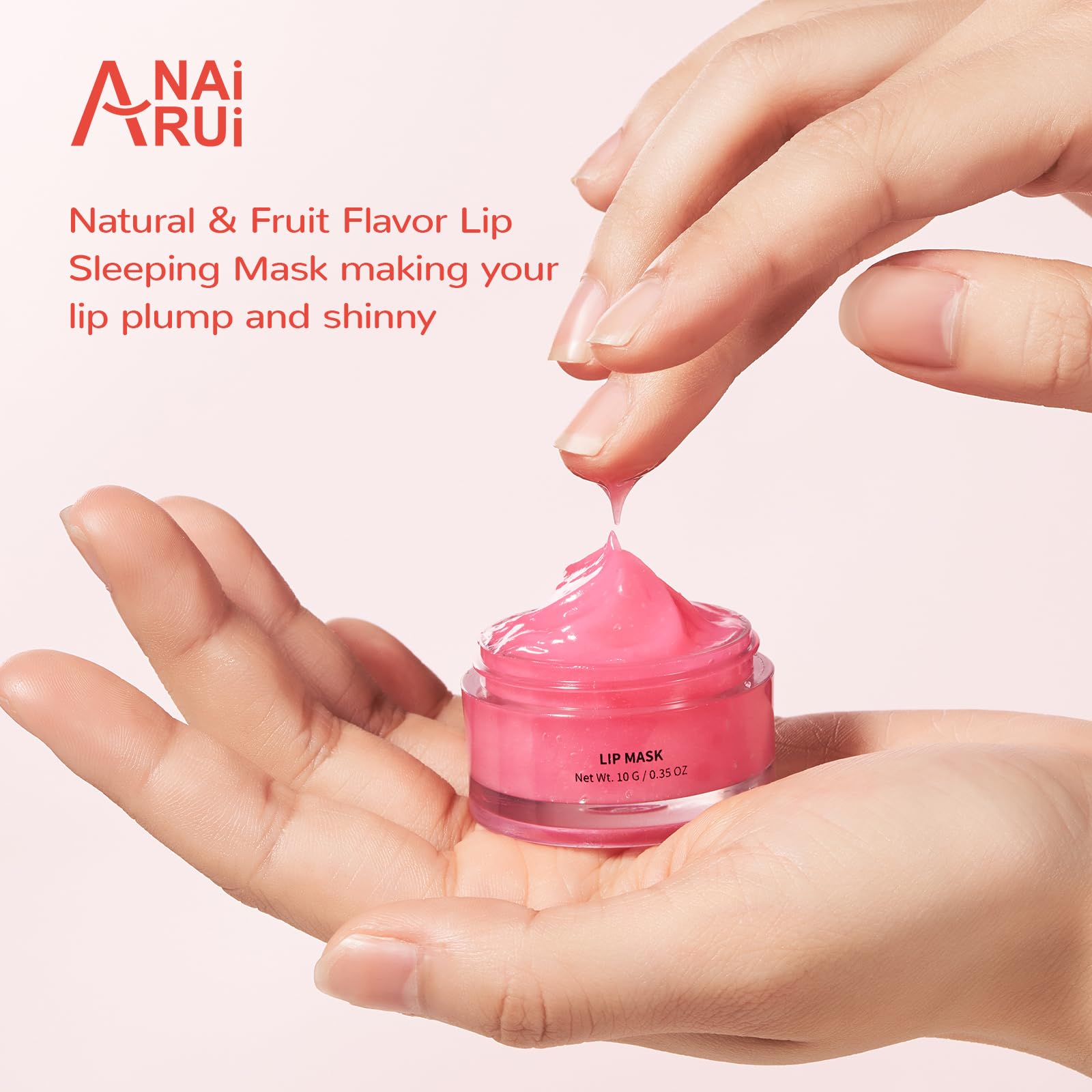 ANAI RUI travel pouch with jars showing set packed for on-the-go care