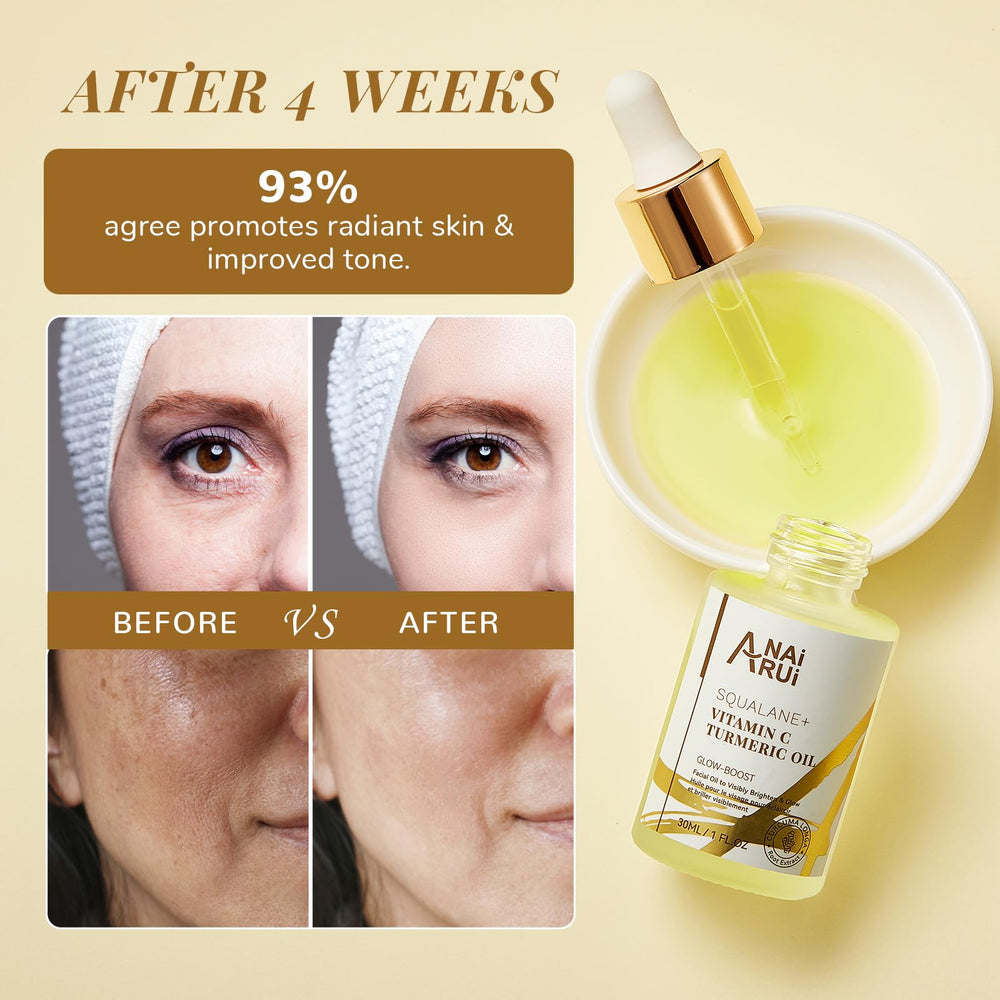 ANAI RUI being applied to face showing hydration and quick absorption