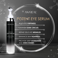 ANAREAL serum texture dispensed from pump for quick absorption