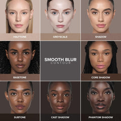 Anastasia Beverly Hills angled application along cheekbone showing instant definition benefit