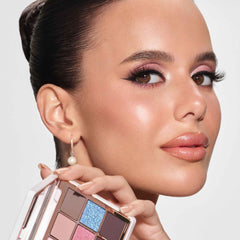 Anastasia Beverly Hills mini sugar palette staged on vanity to inspire everyday and evening looks