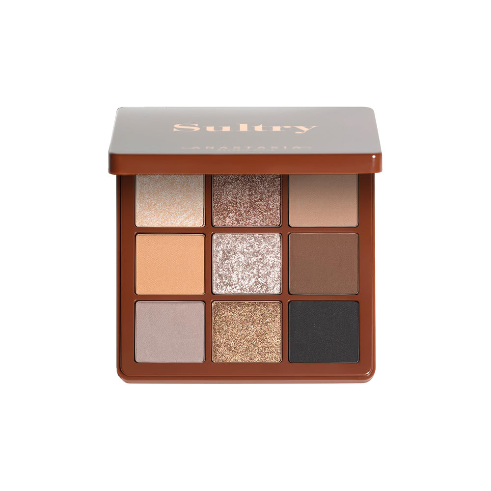 Anastasia Beverly Hills mini palette open showing nine cool-toned shades for versatile looks