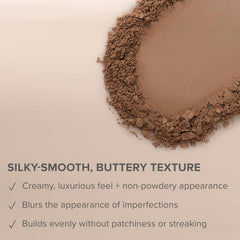 Anastasia Beverly Hills bronzer swatch on skin showing silky texture and seamless blend