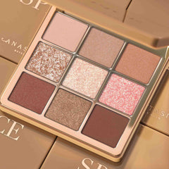 Anastasia Beverly Hills palette in a clutch showing versatile warm tones for evening looks