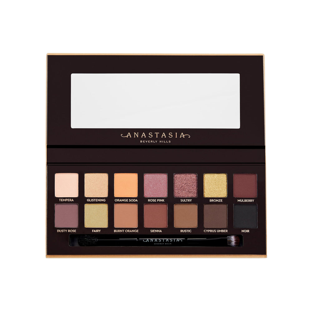Anastasia Beverly Hills close-up of pans showing texture and pigment for smooth blending