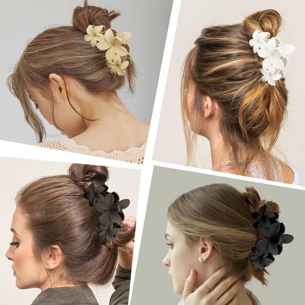 ANBALA clip styled in beach hair for a tropical accent and easy wear