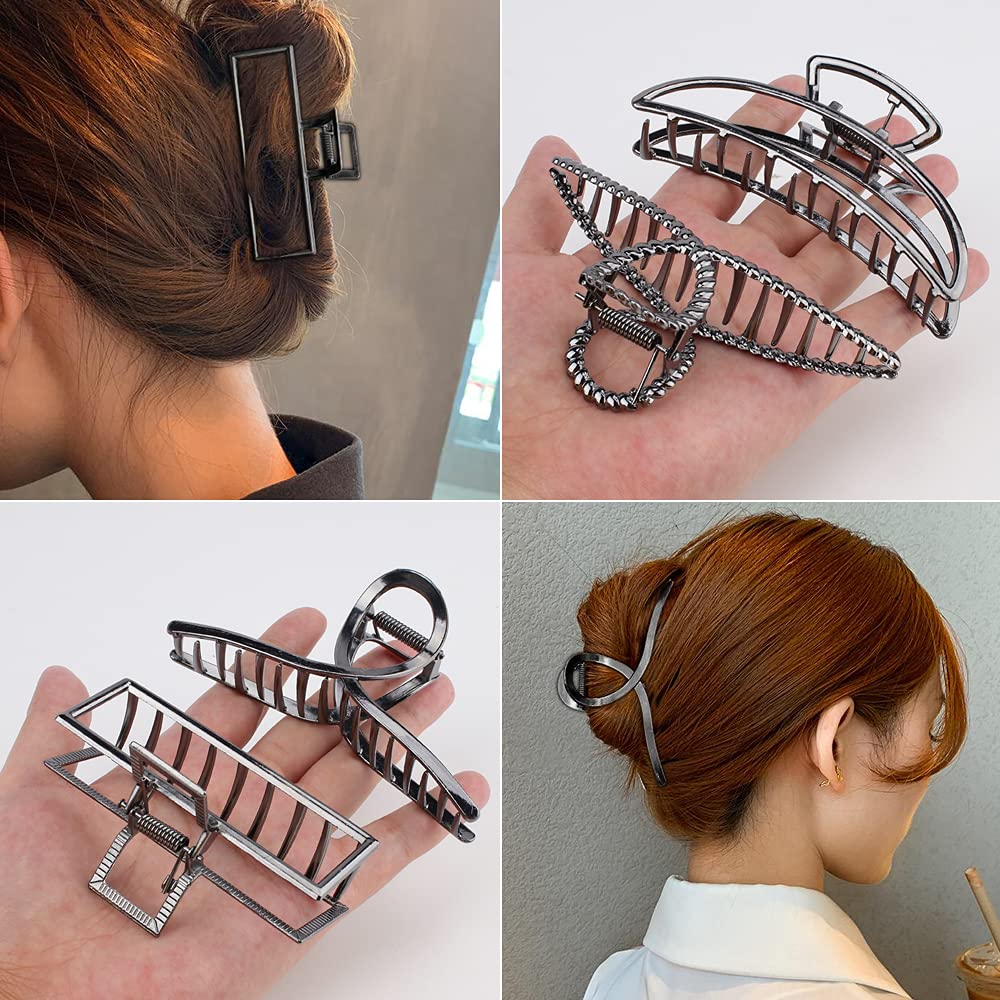 ANBALA butterfly clip spiral detail highlighting decorative texture and strong grip