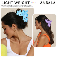 ANBALA clip holding thick hair showing reliable everyday styling