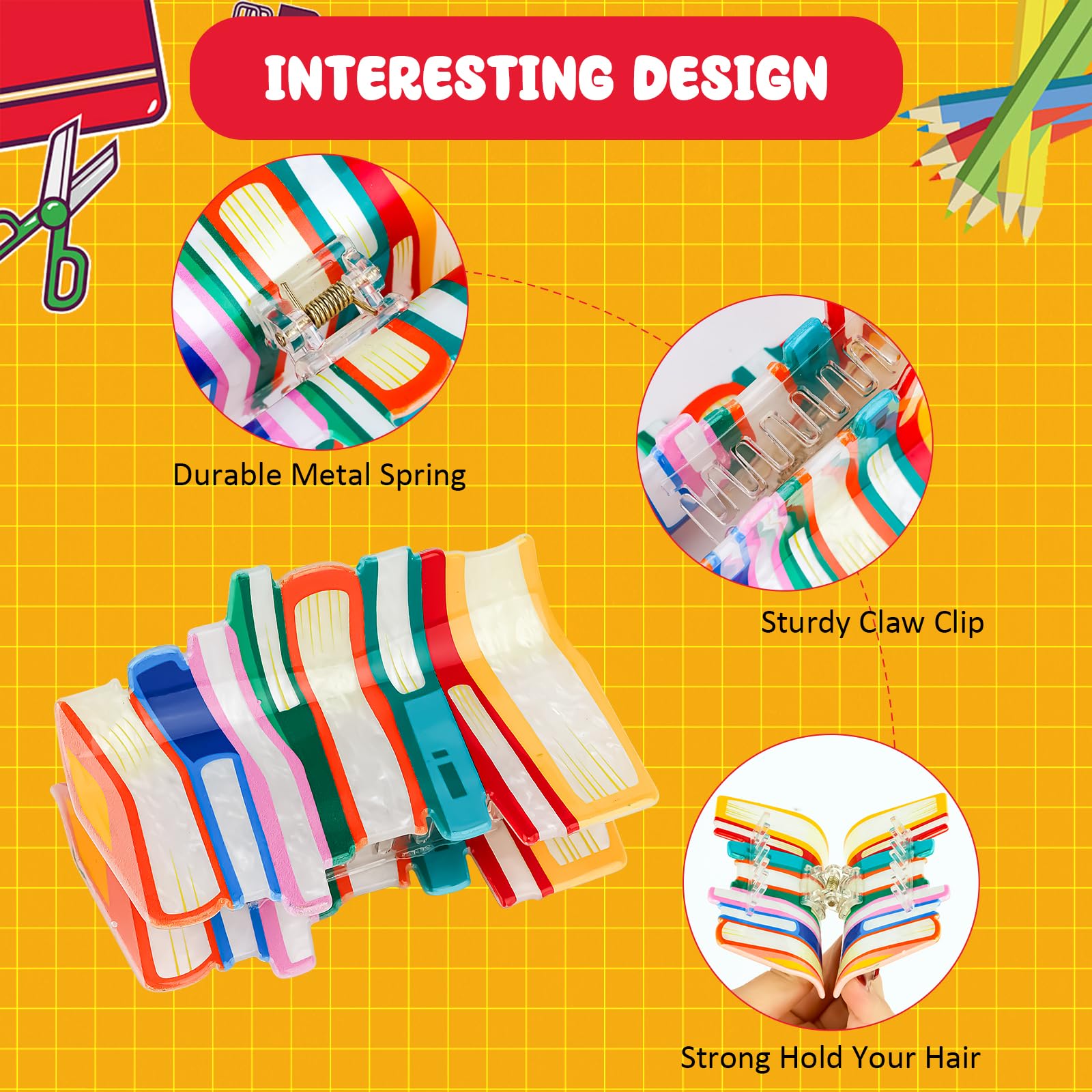 ANBALA clips in hand showing scale and easy-to-wear size benefit