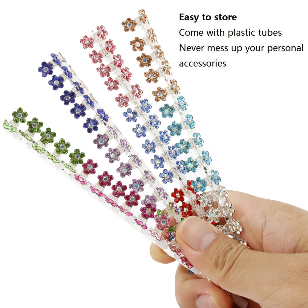ANBALA clips stored in plastic tubes for neat organization and easy access