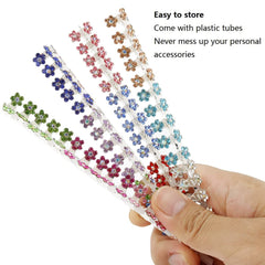 ANBALA clips stored in plastic tubes for neat organization and easy access