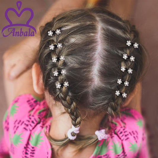 ANBALA rhinestone close-up on clip highlighting sparkle and decorative appeal