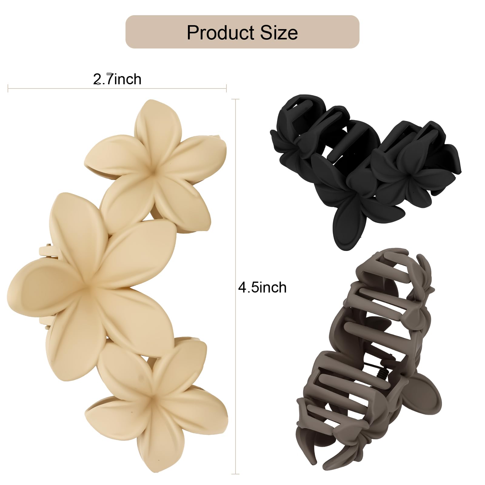 ANBALA four-color set laid flat to display white apricot brown black options