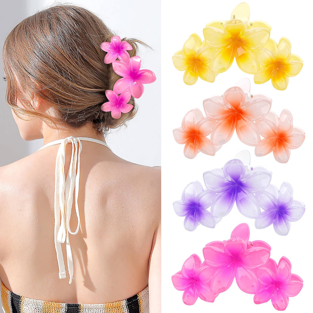 ANBALA front view of flower clip showing sturdy hold and cheerful design