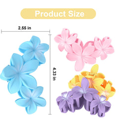 ANBALA flat lay of pink yellow blue purple clips for outfit matching