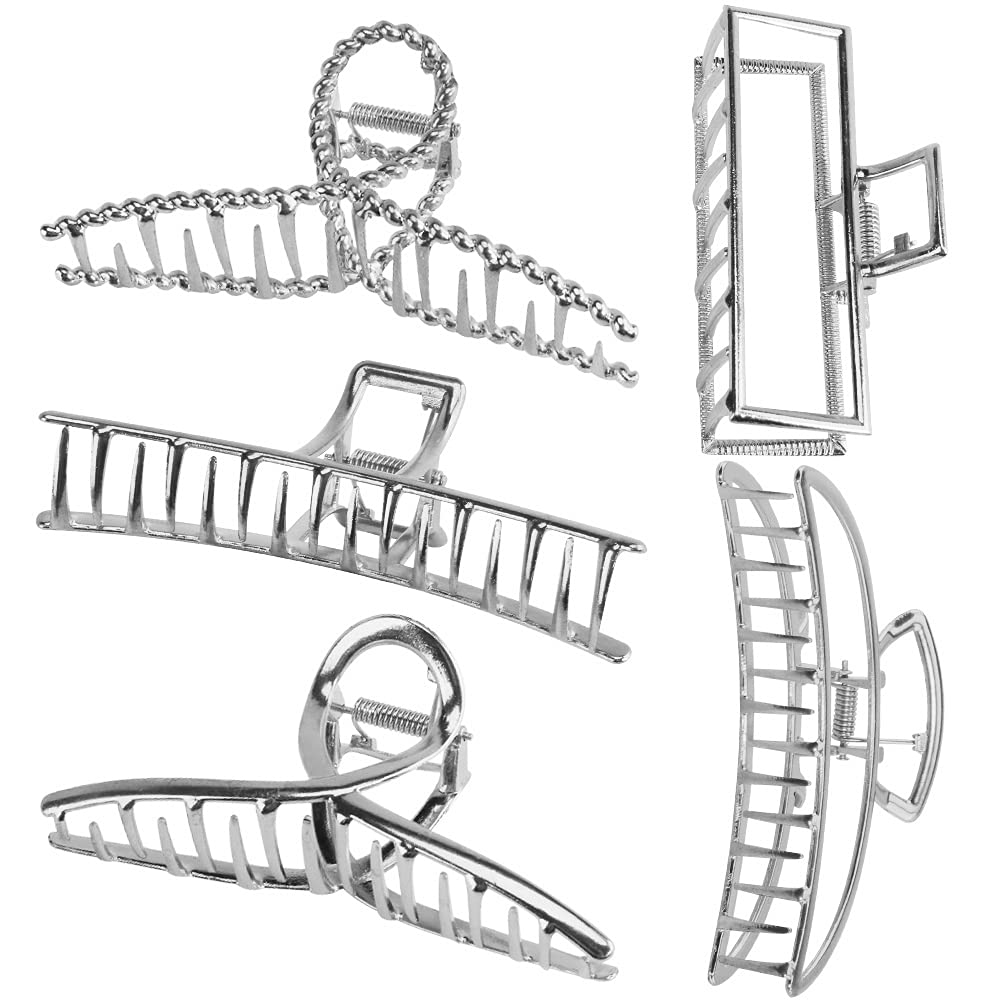 ANBALA front view showing butterfly clip set and secure styling benefit