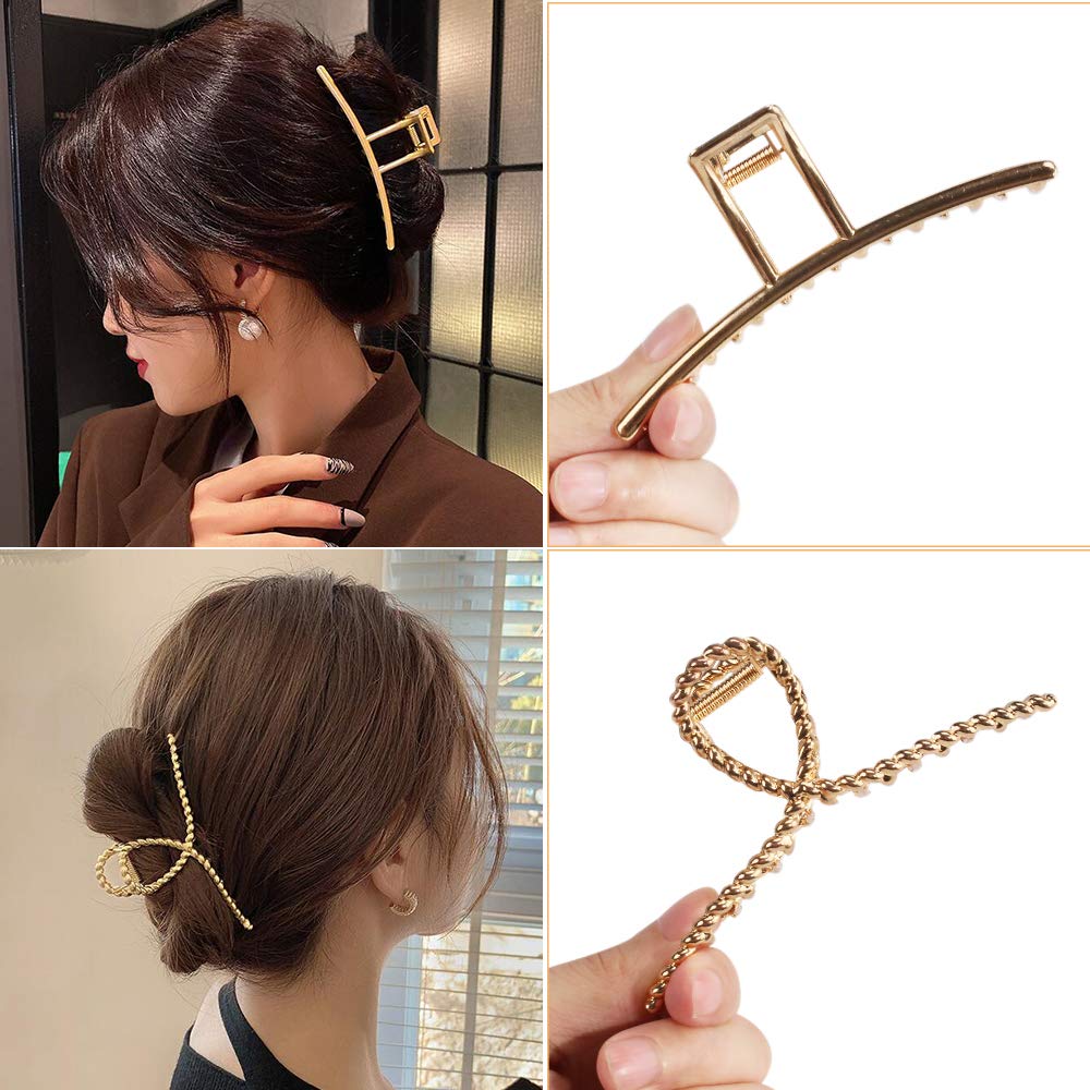 ANBALA crescent moon top view illustrating curved shape for half-up styles