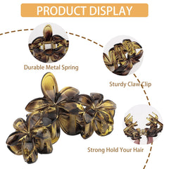 ANBALA clip worn in hair at beach for breeze-resistant styling
