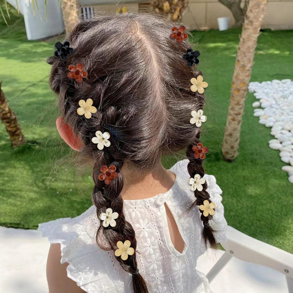 ANBALA clip securing half-up hairstyle, holds bangs without pulling benefit