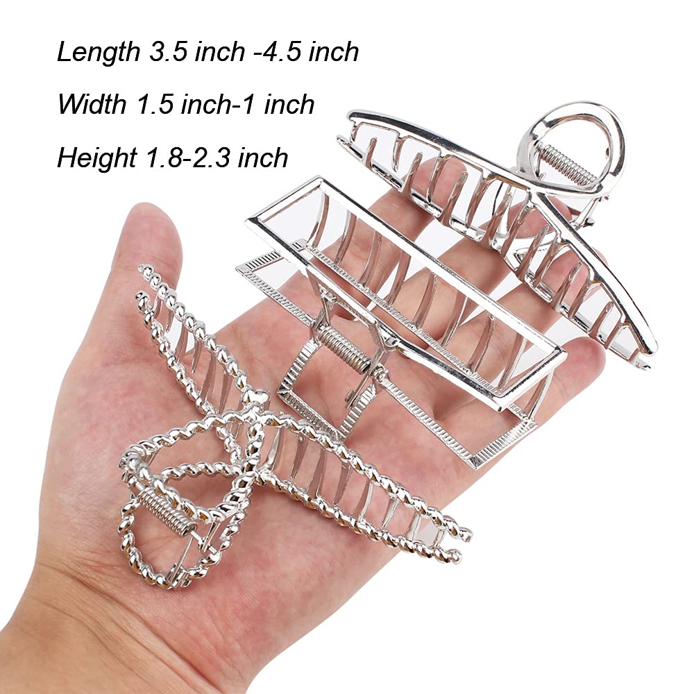 ANBALA clip holding thick hair showing firm all-day hold benefit