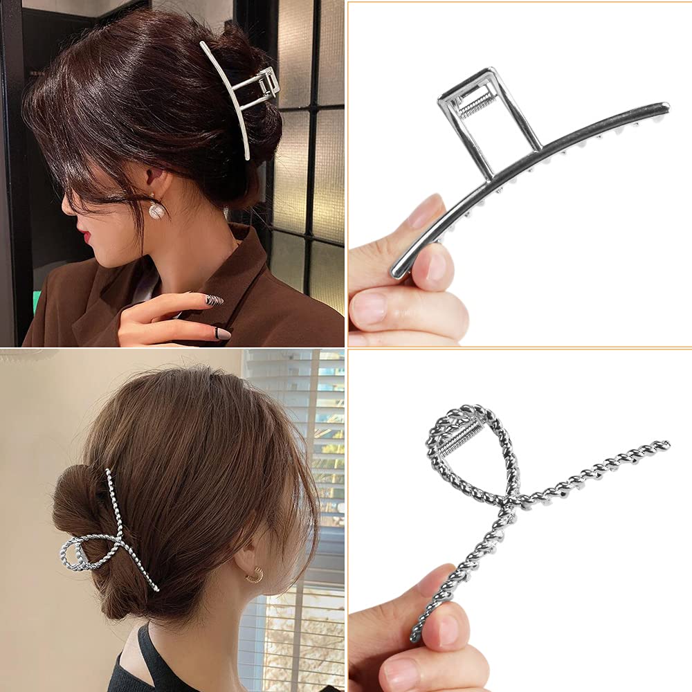 ANBALA clip next to hand showing large size for fuller hair sections