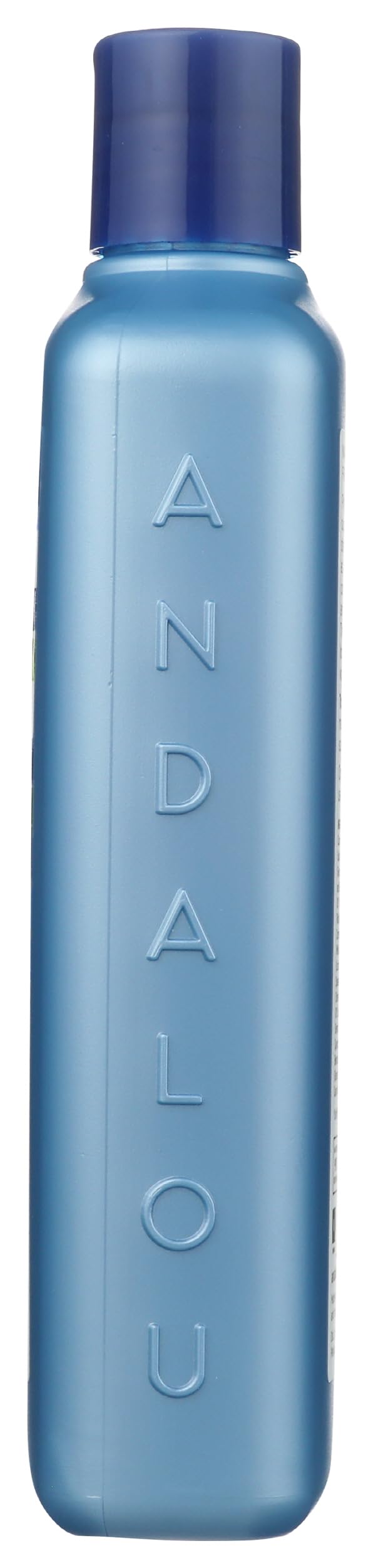 Andalou Naturals before and after hair showing improved body and volume