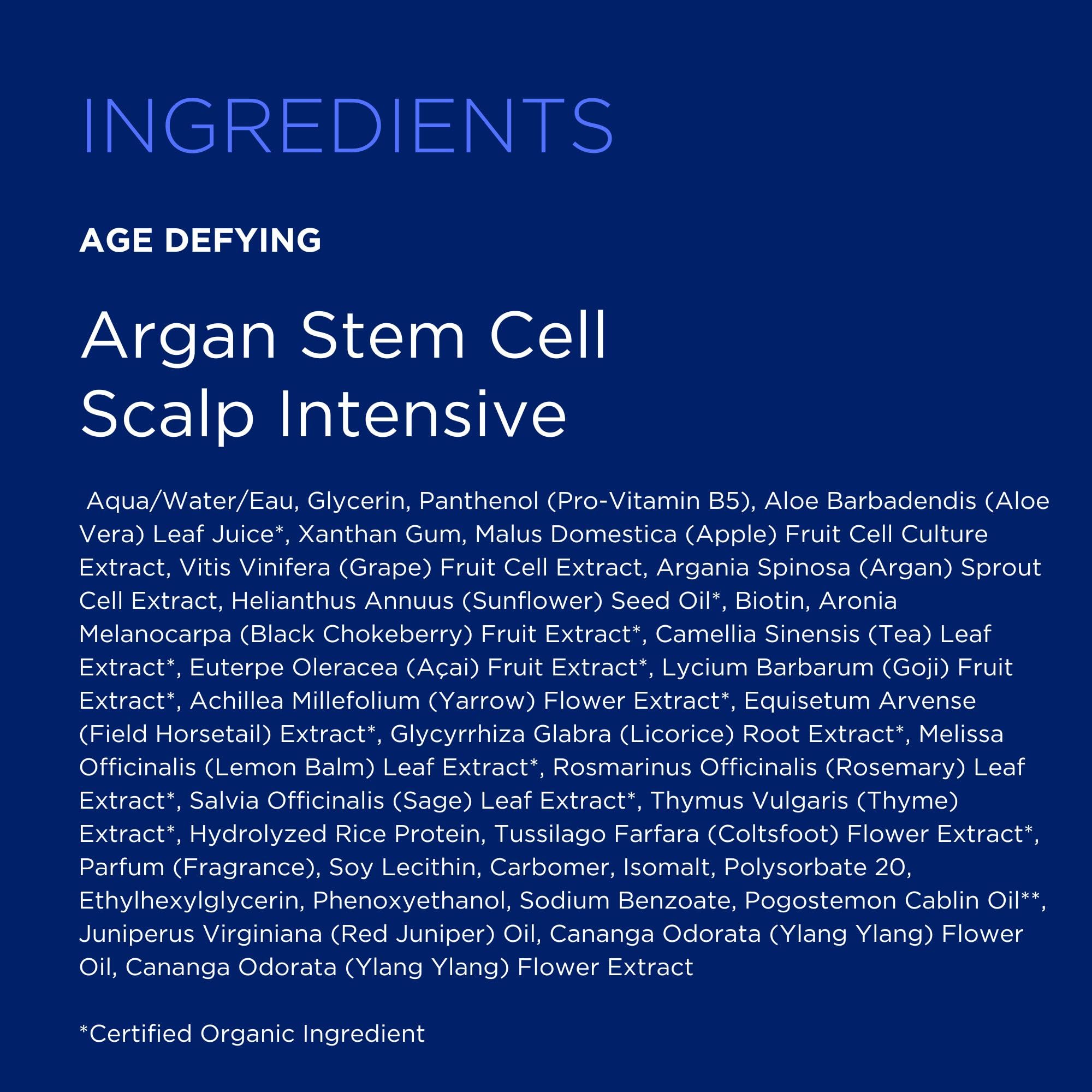 Andalou Naturals label detail highlighting ingredients and claims
