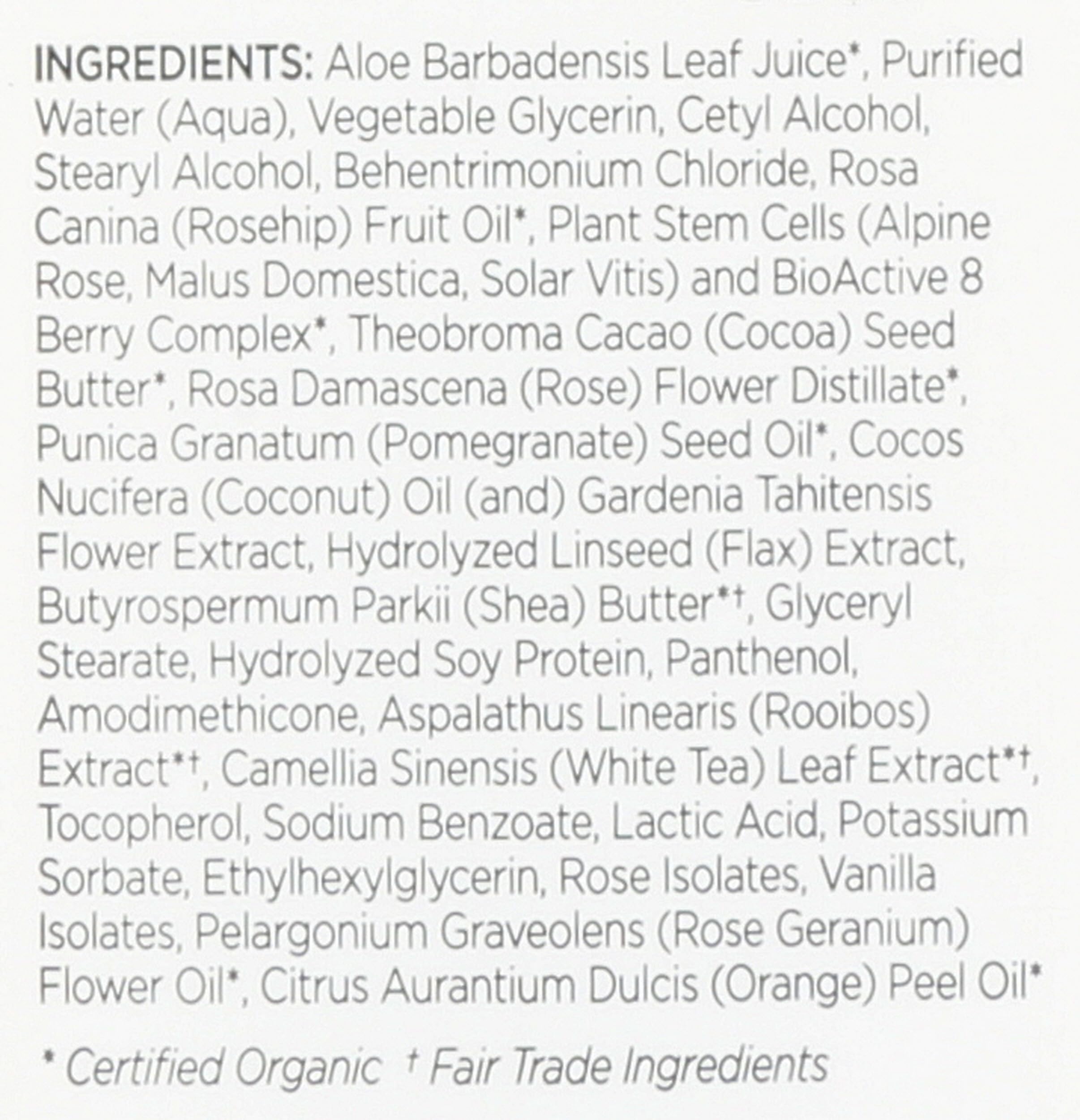 Andalou Naturals creamy conditioner texture close-up showing rich hydration