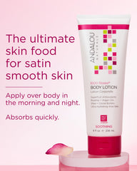 Andalou Naturals rosehip and argan oils with botanicals highlighting nourishing actives