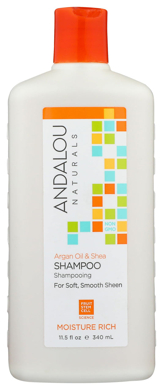 Andalou Naturals front bottle showing product and branding for easy identification
