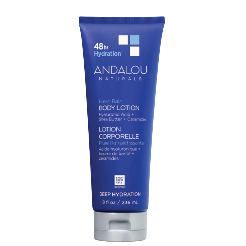 Andalou Naturals front packaging showing product name and benefits