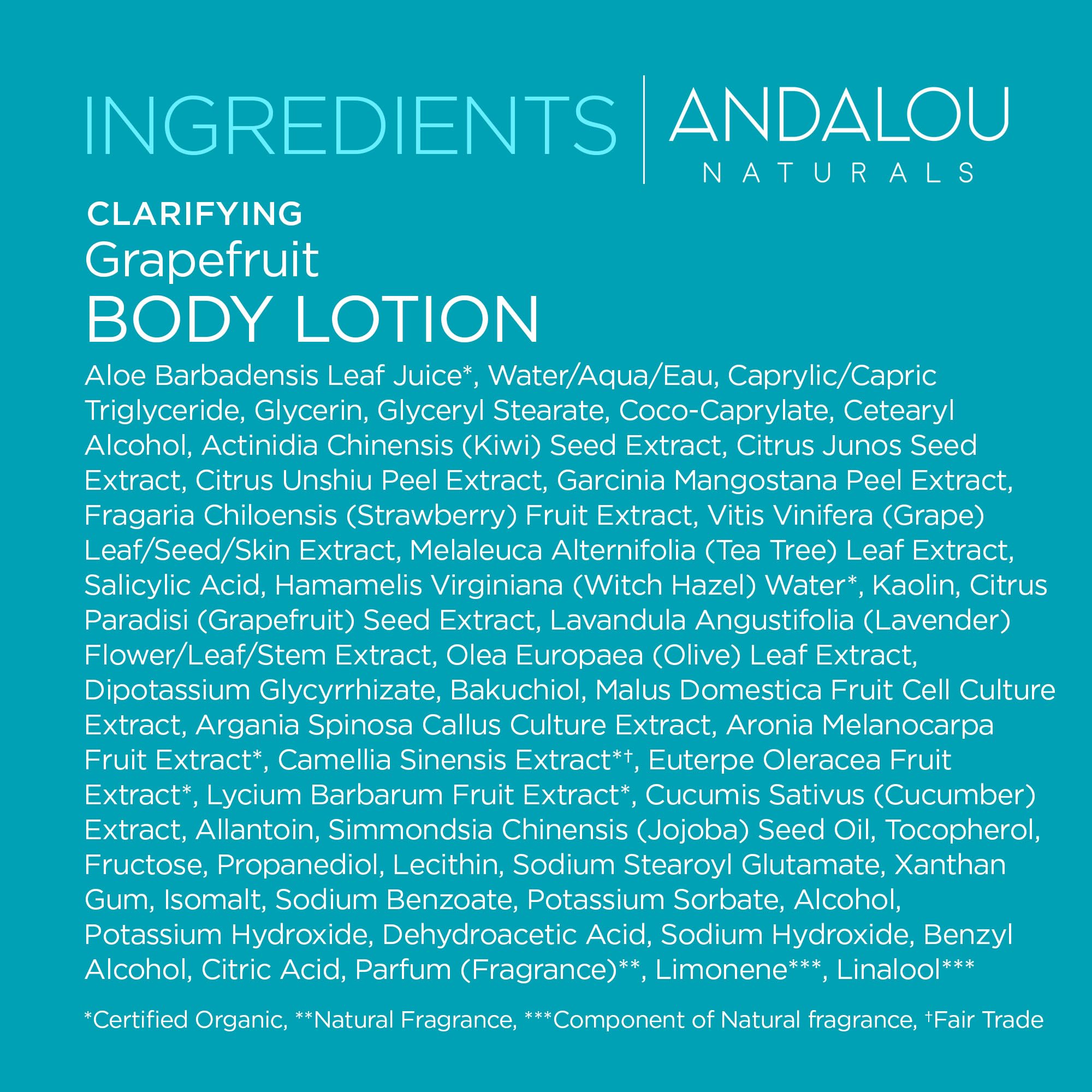 Andalou Naturals on bathroom shelf styled in routine setting for daily use inspiration