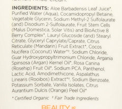 Andalou Naturals ingredients close-up featuring argan and rosehip benefits