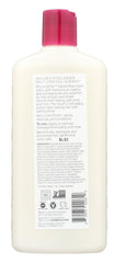Andalou Naturals label close-up highlighting product claims and scent