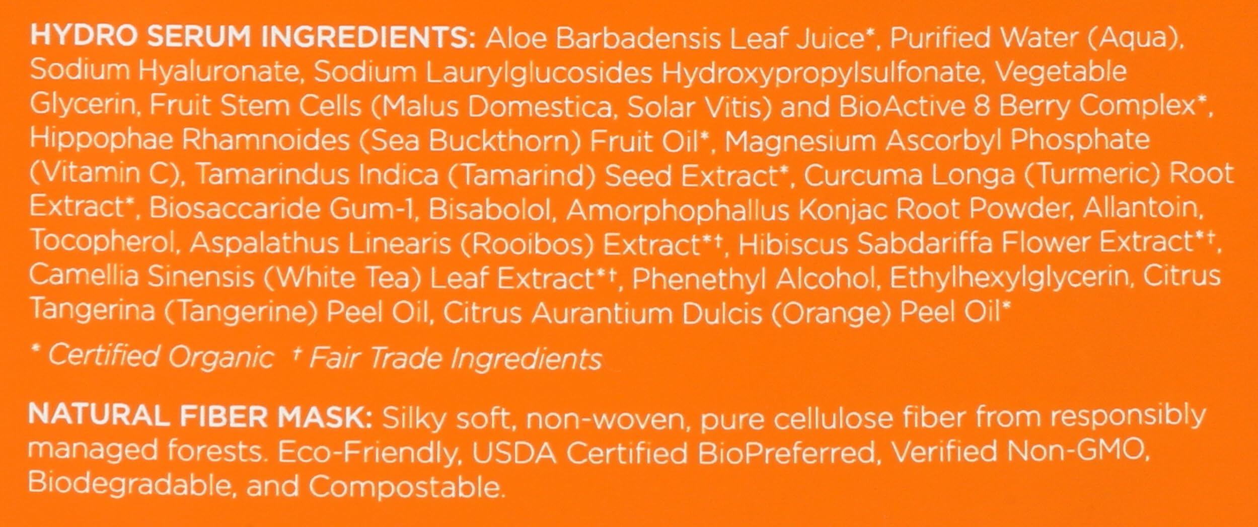 Andalou Naturals serum drip close-up showing concentrated formula benefit