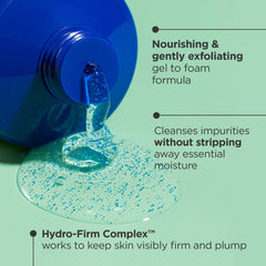 Andalou Naturals label close-up highlighting ingredients and gentle formula benefits