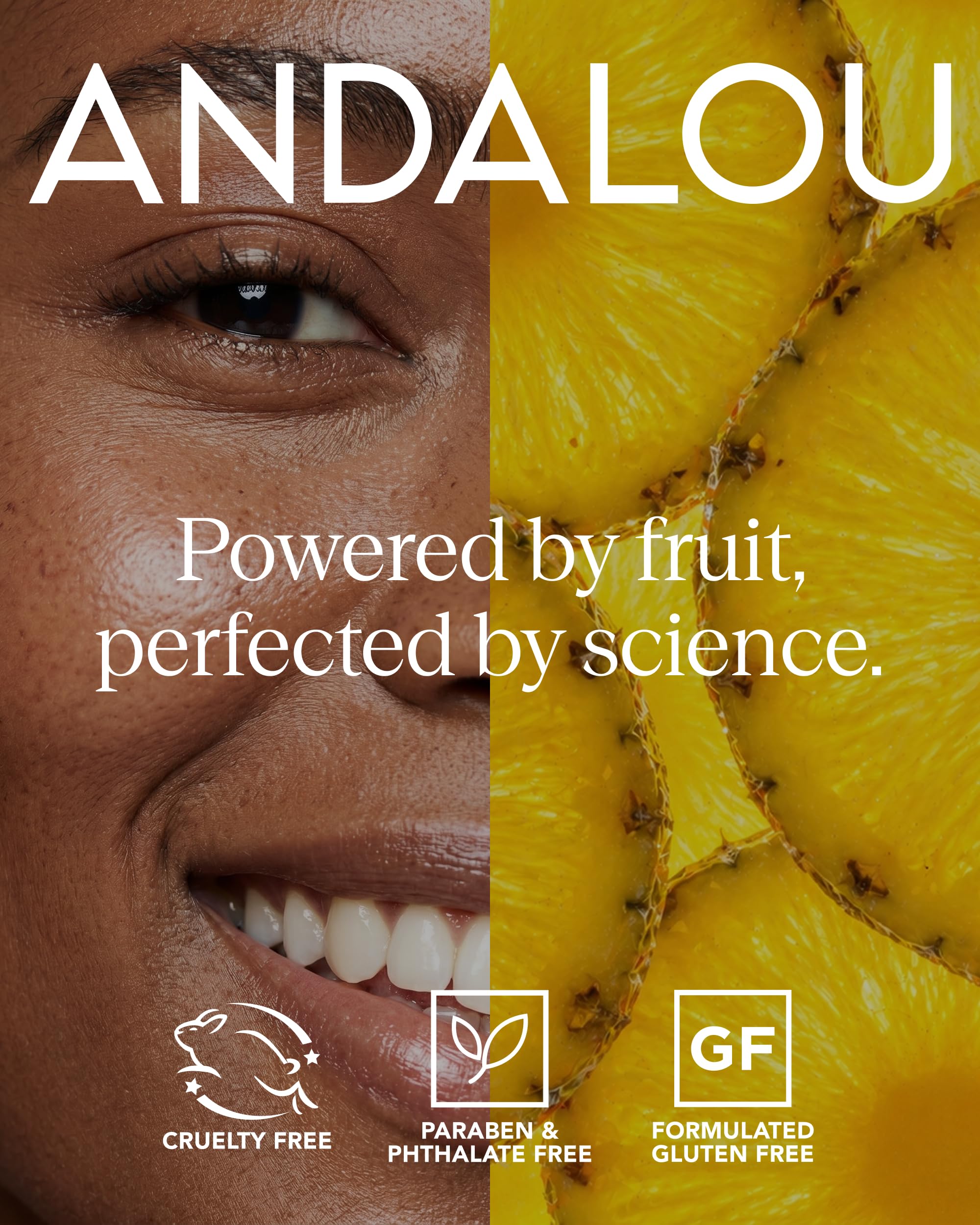 Andalou Naturals aloe and willowherb detail emphasizing soothing benefits