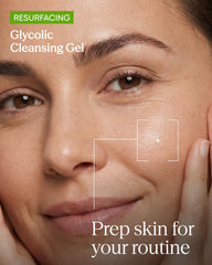 Andalou Naturals gel texture close-up showing smooth exfoliating consistency