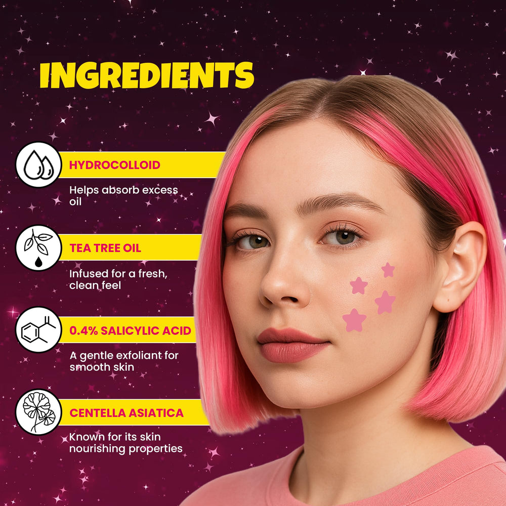 Andlane applied on cheek showing discreet protection and coverage
