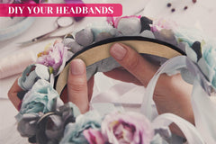 anezus headband decorated as Minnie ears showcasing DIY craft potential