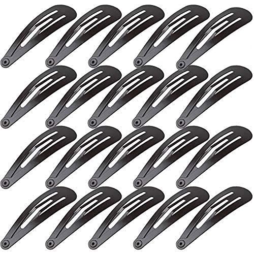anezus front view of 80 black snap clips showing bulk value and tidy storage provides convenience